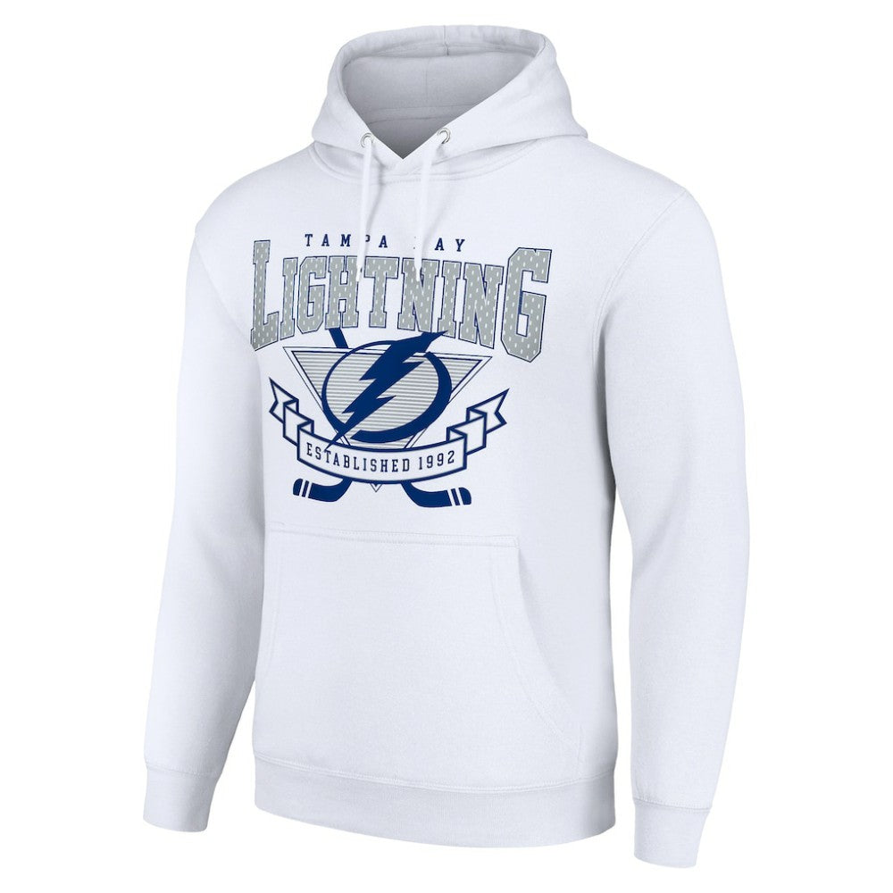 Tampa Bay Lightning Starter Team Logo Graphic Fleece Tri-Blend Pullover Hoodie -  NHL Hoodies