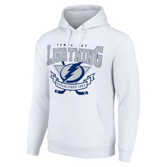 Tampa Bay Lightning Starter Team Logo Graphic Fleece Tri-Blend Pullover Hoodie -  NHL Hoodies