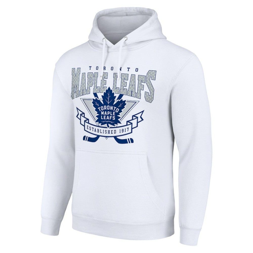 Toronto Maple Leafs Starter Team Logo Graphic Fleece Tri-Blend Pullover Hoodie -  NHL Hoodies