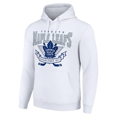 Toronto Maple Leafs Starter Team Logo Graphic Fleece Tri-Blend Pullover Hoodie -  NHL Hoodies