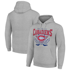 Montreal Canadiens Starter Team Logo Graphic Fleece Tri-Blend Pullover Hoodie -  NHL Hoodies