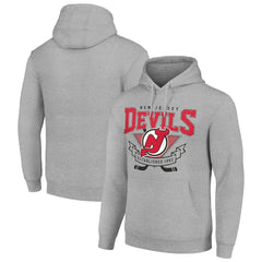 New Jersey Devils Starter Team Logo Graphic Fleece Tri-Blend Pullover Hoodie -  NHL Jerseys