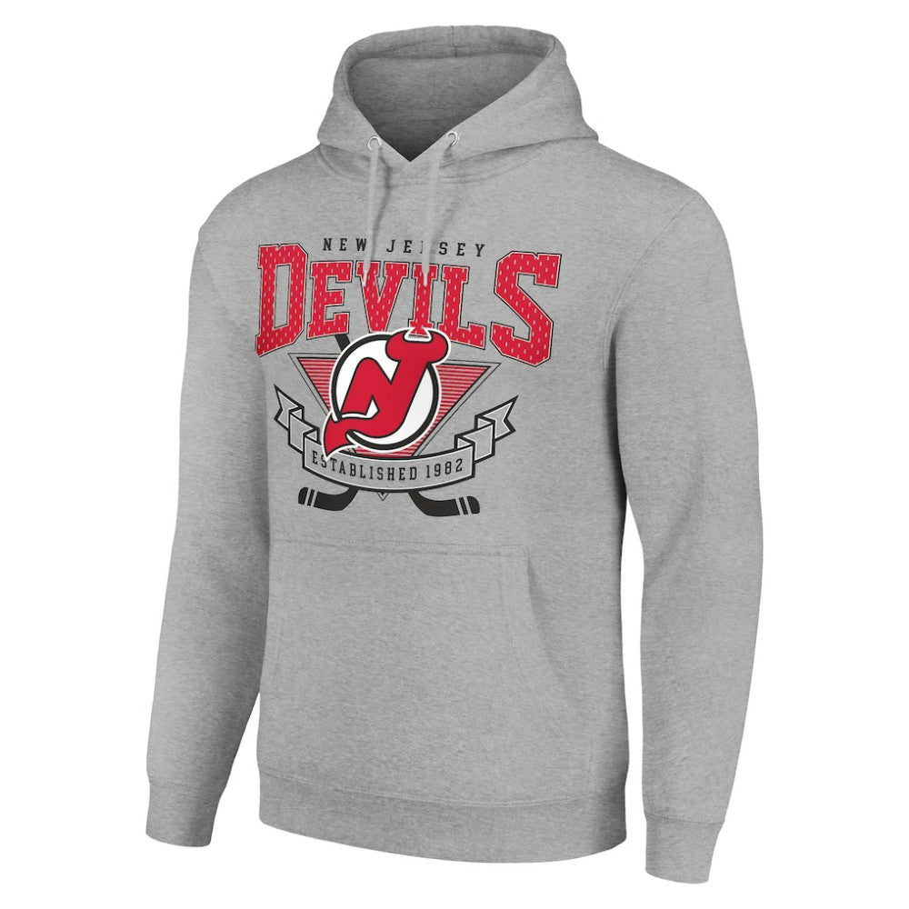 New Jersey Devils Starter Team Logo Graphic Fleece Tri-Blend Pullover Hoodie -  NHL Jerseys
