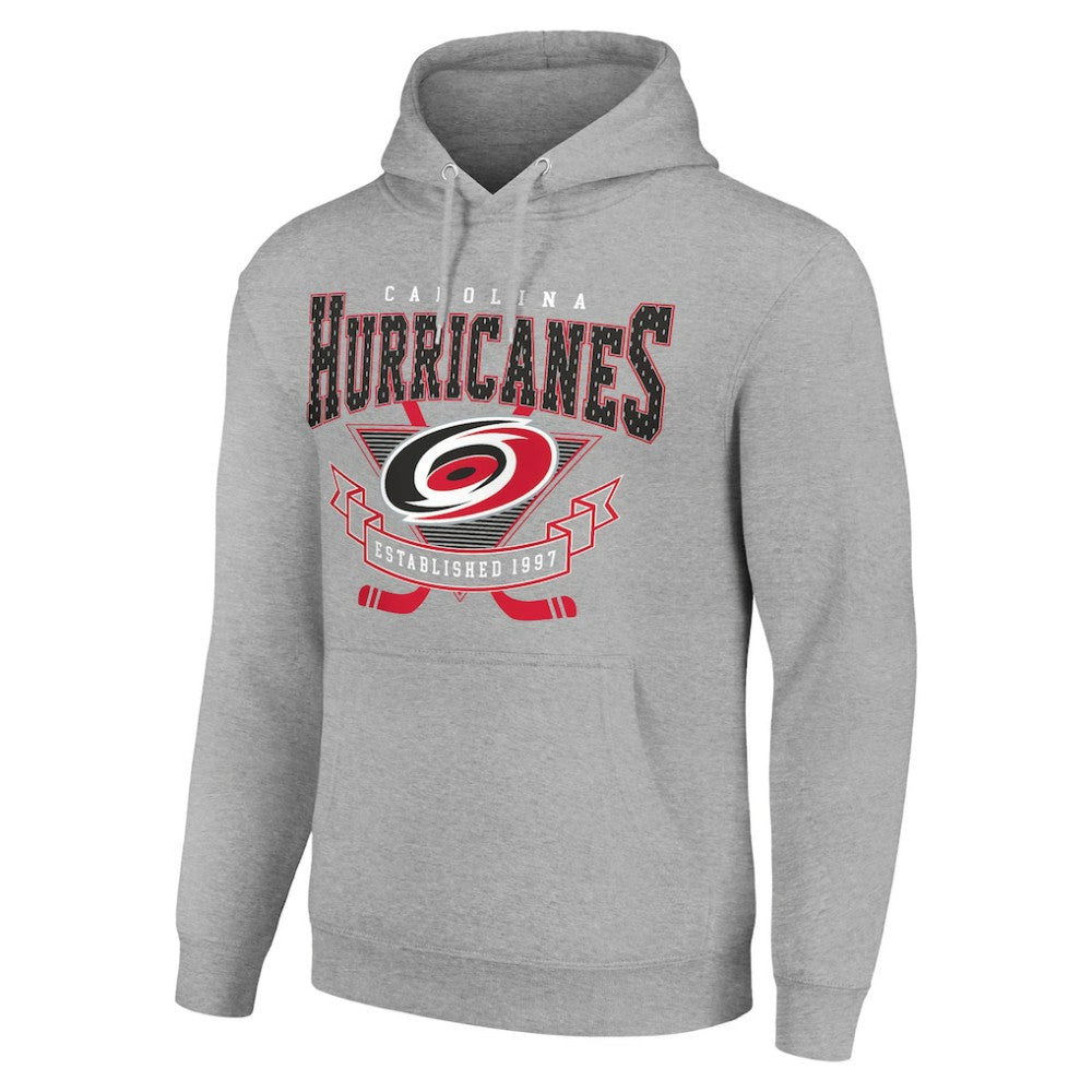 Carolina Hurricanes Starter Team Logo Graphic Fleece Tri-Blend Pullover Hoodie -  NHL Hoodies