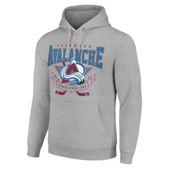 Colorado Avalanche Starter Team Logo Graphic Fleece Tri-Blend Pullover Hoodie -  NHL Hoodies