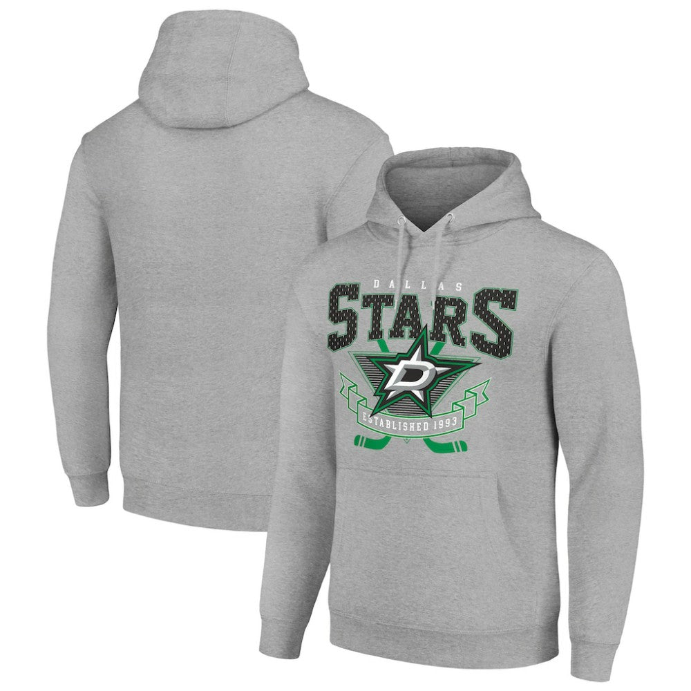 Dallas Stars Starter Team Logo Graphic Fleece Tri-Blend Pullover Hoodie -  NHL Hoodies