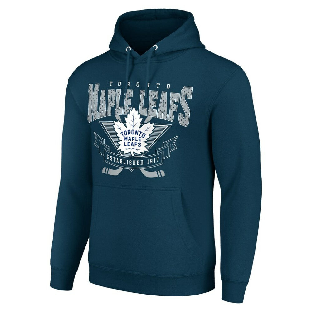Toronto Maple Leafs Starter Team Logo Graphic Fleece Tri-Blend Pullover Hoodie -  NHL Hoodies