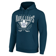 Toronto Maple Leafs Starter Team Logo Graphic Fleece Tri-Blend Pullover Hoodie -  NHL Hoodies