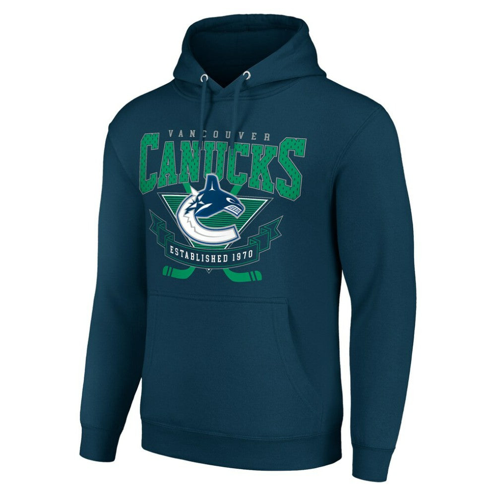 Vancouver Canucks Starter Team Logo Graphic Fleece Tri-Blend Pullover Hoodie -  NHL Hoodies