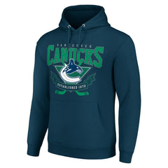 Vancouver Canucks Starter Team Logo Graphic Fleece Tri-Blend Pullover Hoodie -  NHL Hoodies
