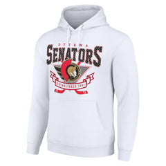 Ottawa Senators Starter Team Logo Graphic Fleece Tri-Blend Pullover Hoodie -  NHL Hoodies