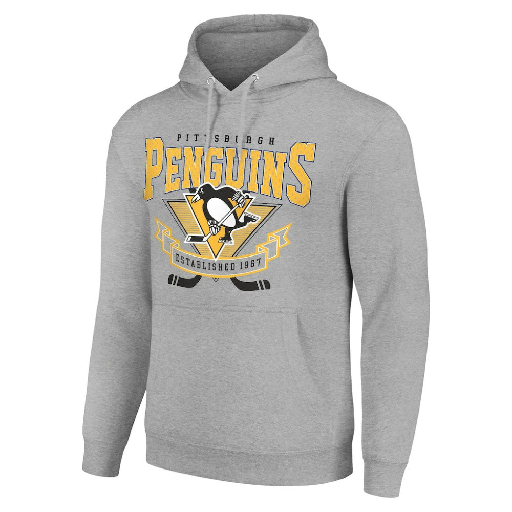Pittsburgh Penguins Starter Team Logo Graphic Fleece Tri-Blend Pullover Hoodie -  NHL Hoodies