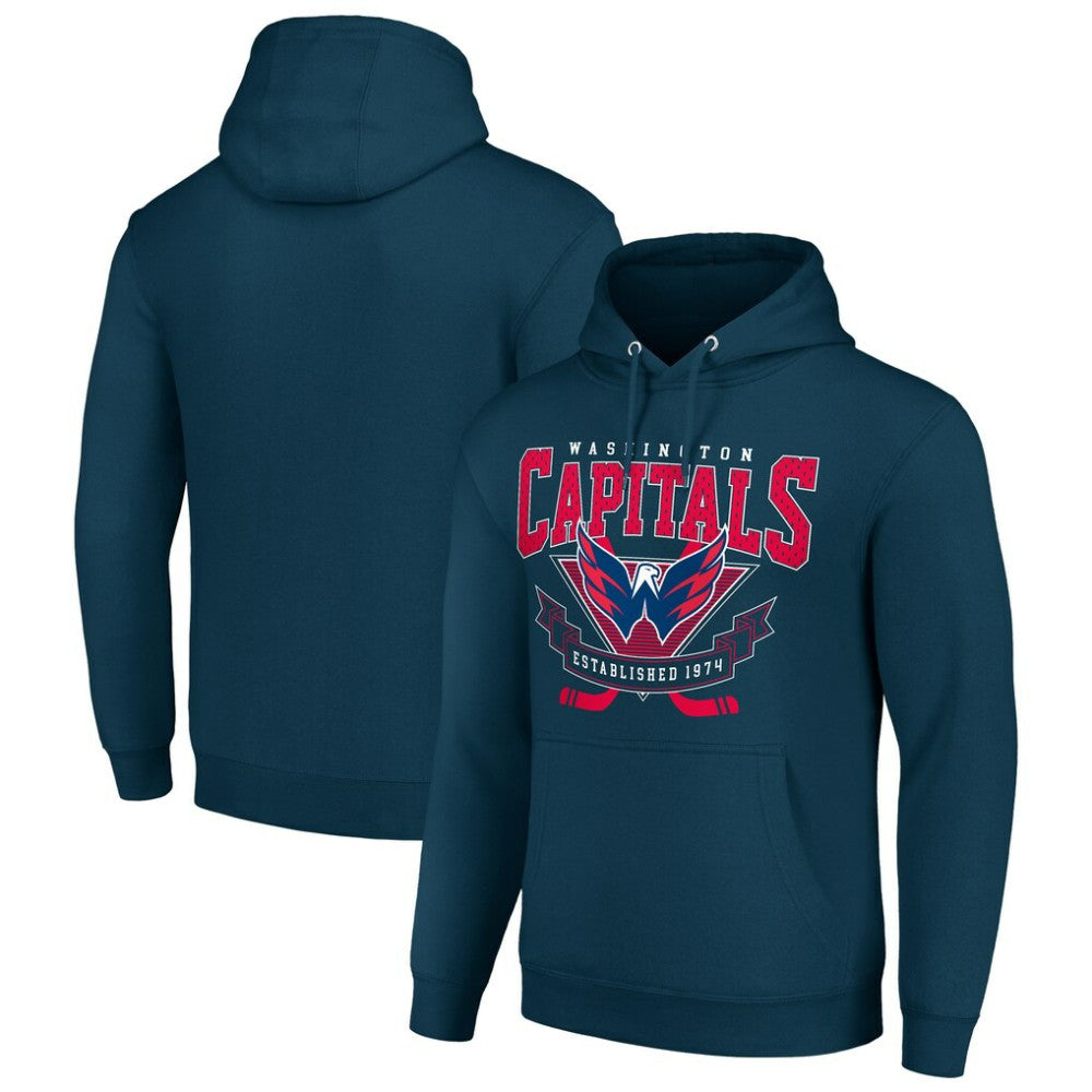 Washington Capitals Starter Team Logo Graphic Fleece Tri-Blend Pullover Hoodie -  NHL Hoodies