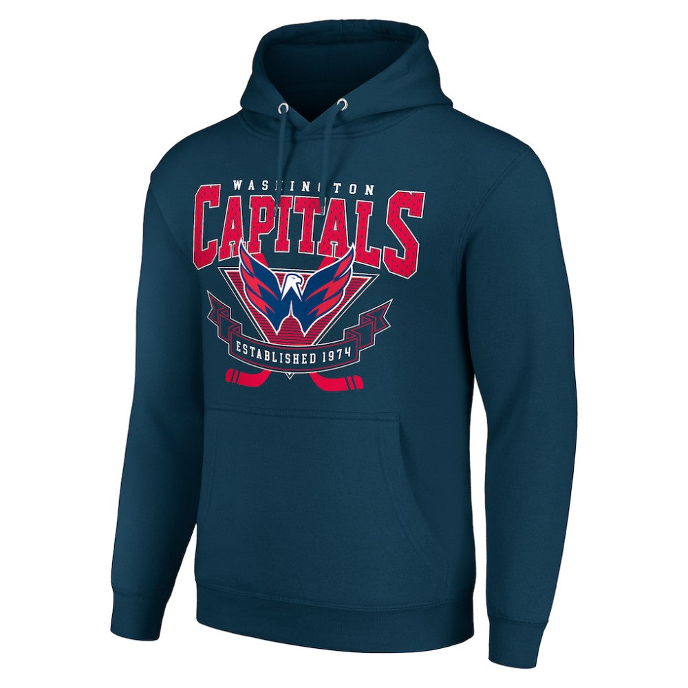 Washington Capitals Starter Team Logo Graphic Fleece Tri-Blend Pullover Hoodie -  NHL Hoodies