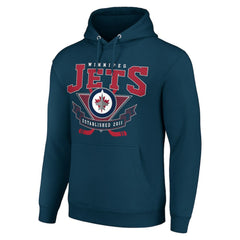 Winnipeg Jets Starter Team Logo Graphic Fleece Tri-Blend Pullover Hoodie -  NHL Hoodies