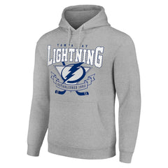 Tampa Bay Lightning Starter Team Logo Graphic Fleece Tri-Blend Pullover Hoodie -  NHL Hoodies