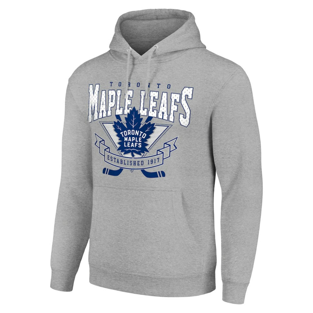 Toronto Maple Leafs Starter Team Logo Graphic Fleece Tri-Blend Pullover Hoodie -  NHL Hoodies