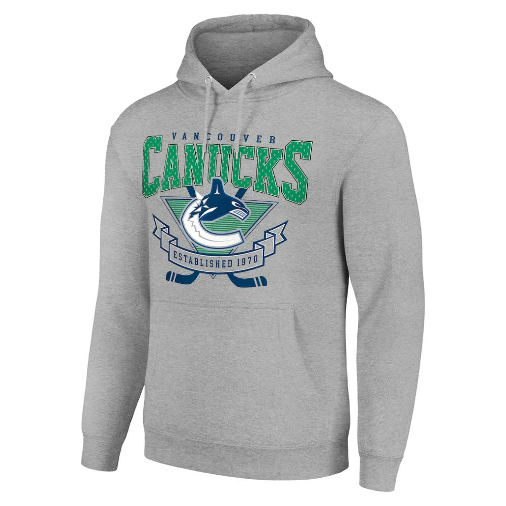 Vancouver Canucks Starter Team Logo Graphic Fleece Tri-Blend Pullover Hoodie -  NHL Hoodies