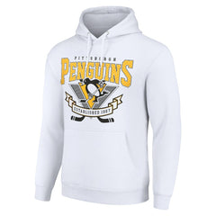 Pittsburgh Penguins Starter Team Logo Graphic Fleece Tri-Blend Pullover Hoodie -  NHL Hoodies