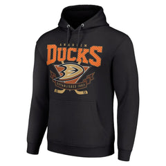 Anaheim Ducks Starter Team Logo Graphic Fleece Tri-Blend Pullover Hoodie -  NHL Hoodies