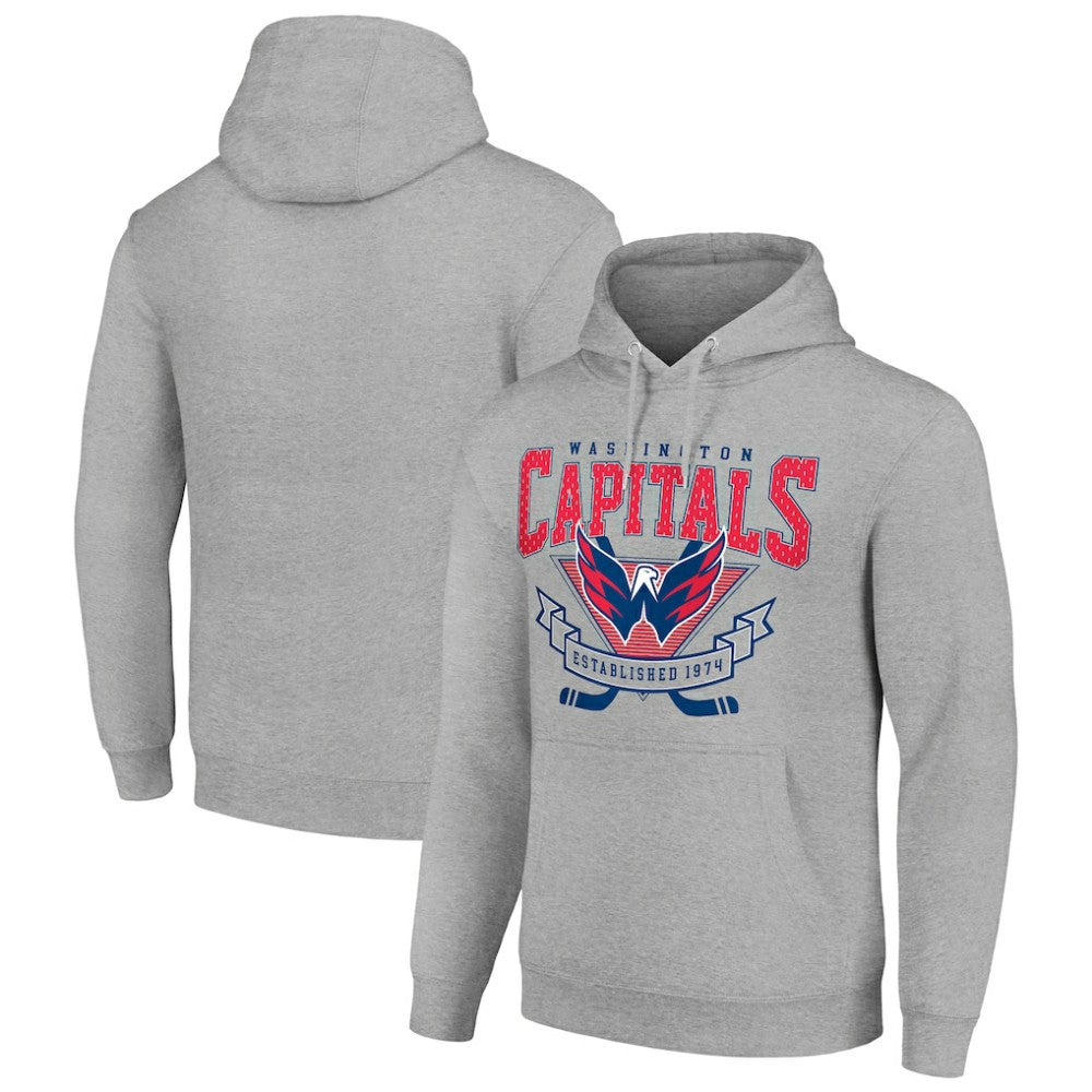 Washington Capitals Starter Team Logo Graphic Fleece Tri-Blend Pullover Hoodie -  NHL Hoodies