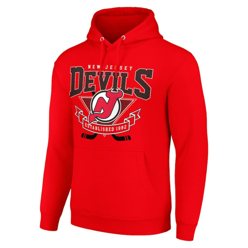 New Jersey Devils Starter Team Logo Graphic Fleece Tri-Blend Pullover Hoodie -  NHL Jerseys