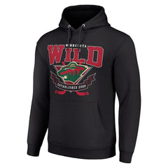 Minnesota Wild Starter Team Logo Graphic Fleece Tri-Blend Pullover Hoodie -  NHL Hoodies