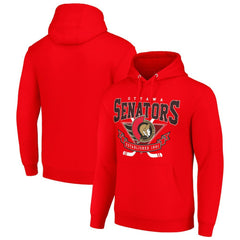 Ottawa Senators Starter Team Logo Graphic Fleece Tri-Blend Pullover Hoodie -  NHL Hoodies
