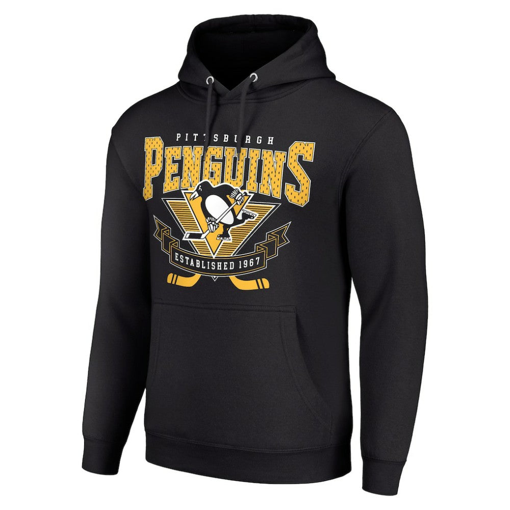 Pittsburgh Penguins Starter Team Logo Graphic Fleece Tri-Blend Pullover Hoodie -  NHL Hoodies