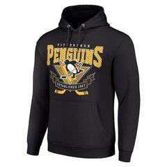 Pittsburgh Penguins Starter Team Logo Graphic Fleece Tri-Blend Pullover Hoodie -  NHL Hoodies