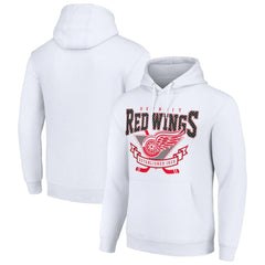 Detroit Red Wings Starter Team Logo Graphic Fleece Tri-Blend Pullover Hoodie -  NHL Hoodies