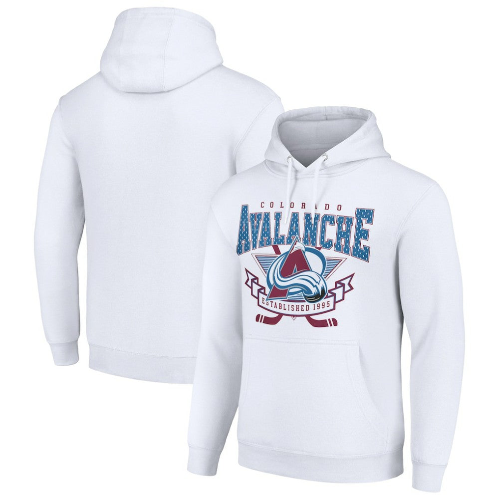 Colorado Avalanche Starter Team Logo Graphic Fleece Tri-Blend Pullover Hoodie -  NHL Hoodies