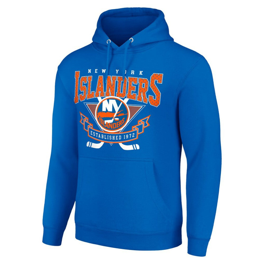 New York Islanders Starter Team Logo Graphic Fleece Tri-Blend Pullover Hoodie -  NHL Hoodies