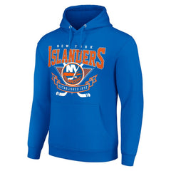 New York Islanders Starter Team Logo Graphic Fleece Tri-Blend Pullover Hoodie -  NHL Hoodies