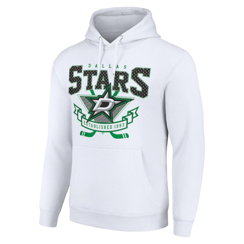 Dallas Stars Starter Team Logo Graphic Fleece Tri-Blend Pullover Hoodie -  NHL Hoodies