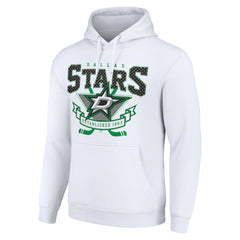 Dallas Stars Starter Team Logo Graphic Fleece Tri-Blend Pullover Hoodie -  NHL Hoodies