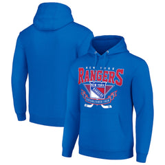New York Rangers Starter Team Logo Graphic Fleece Tri-Blend Pullover Hoodie -  NHL Hoodies