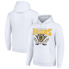 Boston Bruins Starter Team Logo Graphic Fleece Tri-Blend Pullover Hoodie -  NHL Hoodies