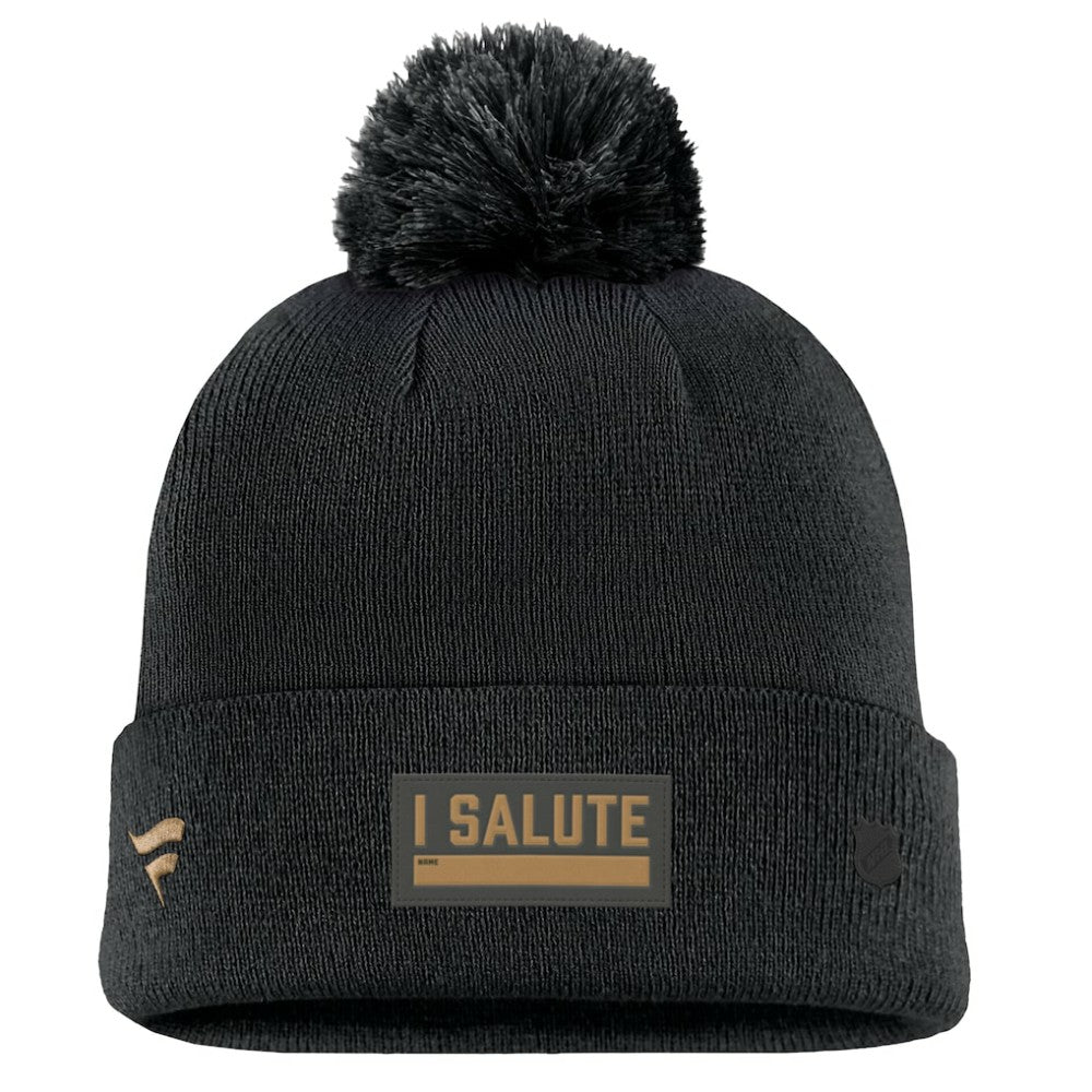 Vegas Golden Knights Fanatics Military Appreciation Cuffed Knit Hat with Pom -  NHL Hats