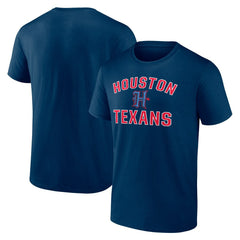 Houston Texans Secondary Logo Victory Arch T-Shirt | NFL Outlet