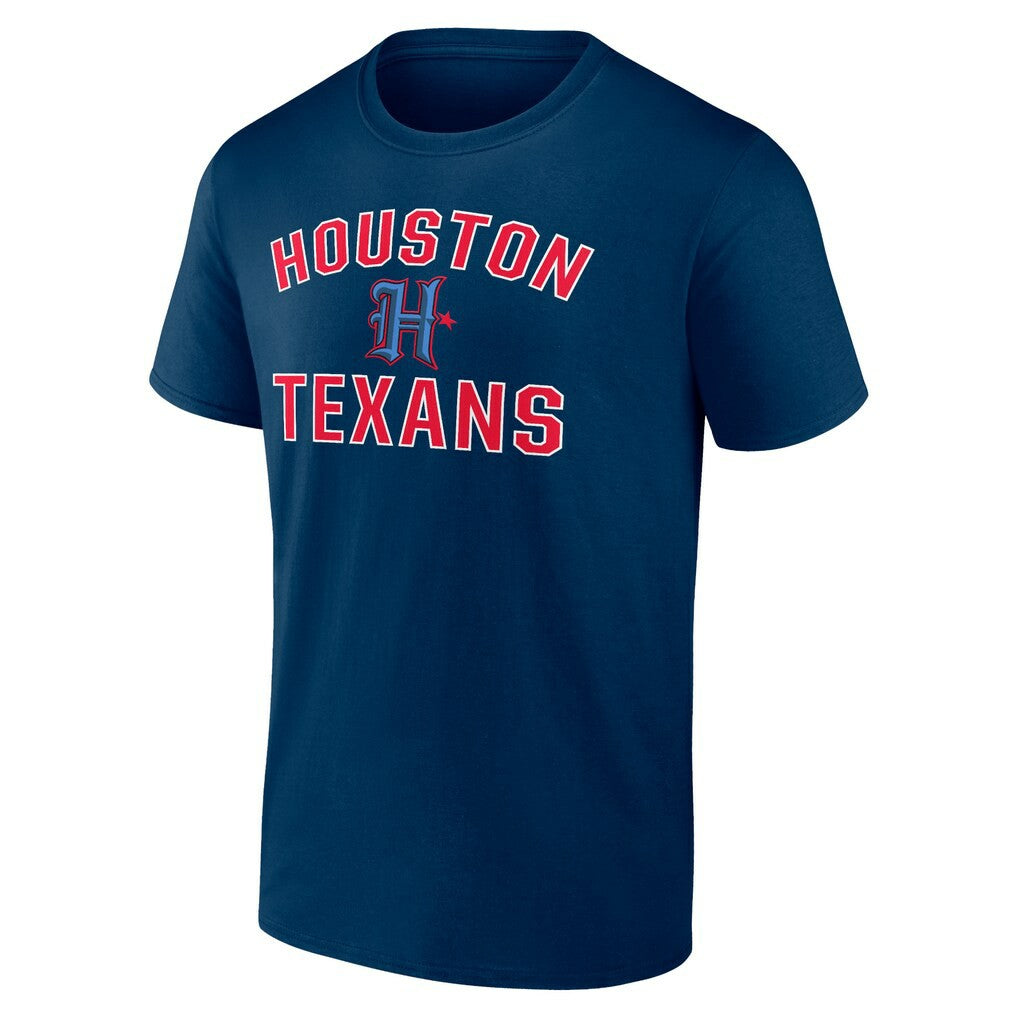 Houston Texans Secondary Logo Victory Arch T-Shirt | NFL Outlet