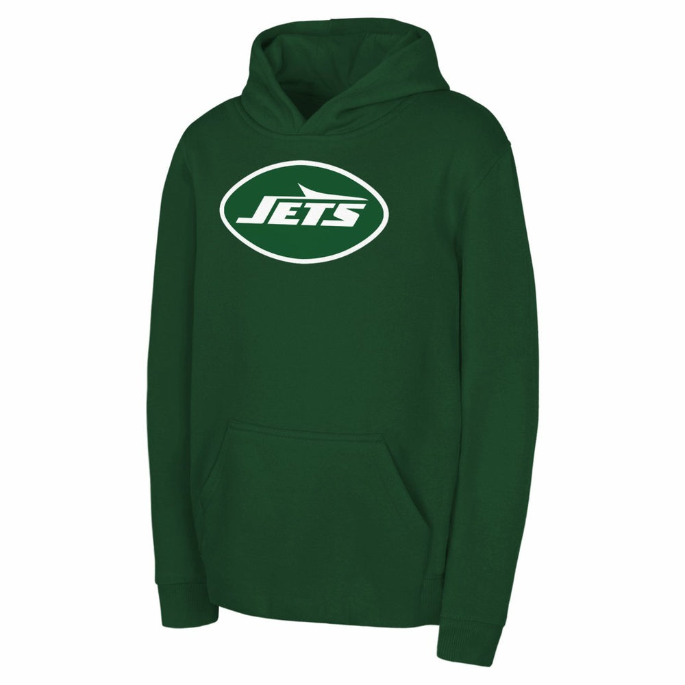 New York Jets Youth Team Logo Pullover Hoodie | NFL Online