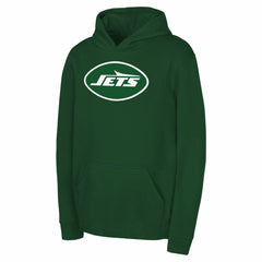 New York Jets Youth Team Logo Pullover Hoodie | NFL Online