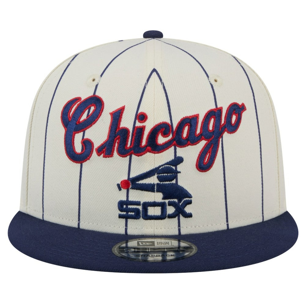 Chicago White Sox New Era Jersey Pinstripe 9FIFTY Snapback Hat - MLB Jerseys