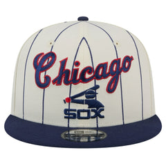 Chicago White Sox New Era Jersey Pinstripe 9FIFTY Snapback Hat - MLB Jerseys