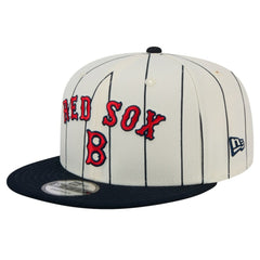 Boston Red Sox New Era Jersey Pinstripe 9FIFTY Snapback Hat - MLB Jerseys