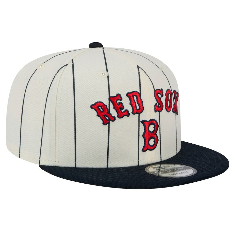 Boston Red Sox New Era Jersey Pinstripe 9FIFTY Snapback Hat - MLB Jerseys