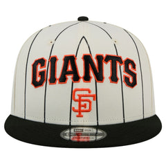 San Francisco Giants New Era Jersey Pinstripe 9FIFTY Snapback Hat - MLB Jerseys
