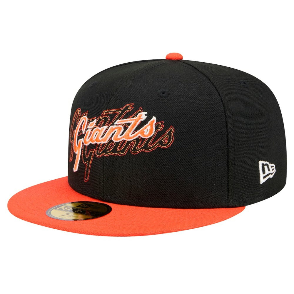 San Francisco Giants New Era Shadow Stitch 59FIFTY Fitted Hat - MLB Hats