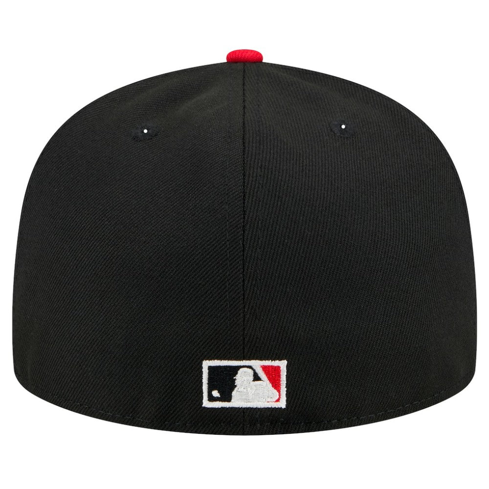 Atlanta Braves New Era Shadow Stitch 59FIFTY Fitted Hat - MLB Hats